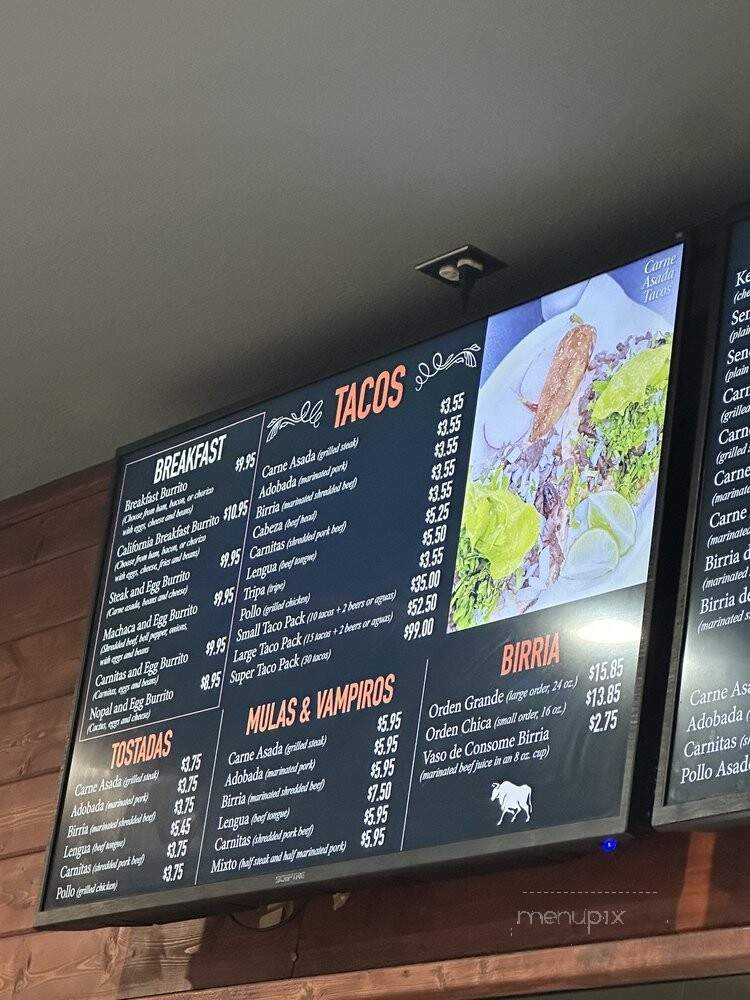 Taqueria El Cino - San Diego, CA menu_pic