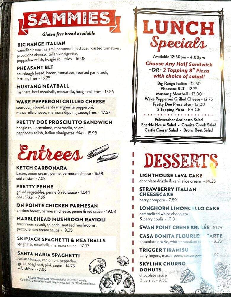 Pza - Canyon Lake, CA menu_pic