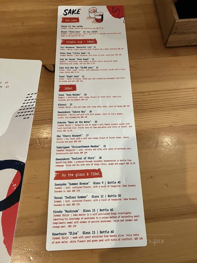 Moto Ramen - Culver City, CA menu_pic