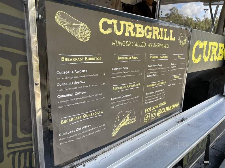 Curbgrill - Los Angeles, CA menu_pic