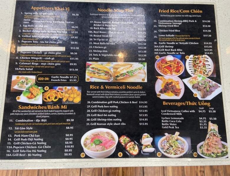 Banh Mi Paris Sandwiches - Ventura, CA menu_pic