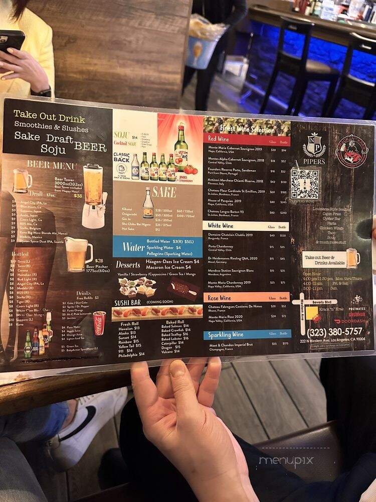 Krack N Krab - Los Angeles, CA menu_pic