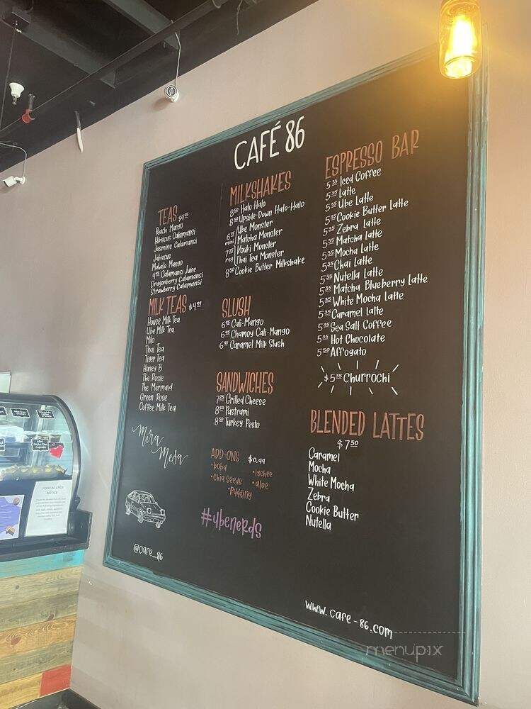 Cafe 86 - San Diego, CA