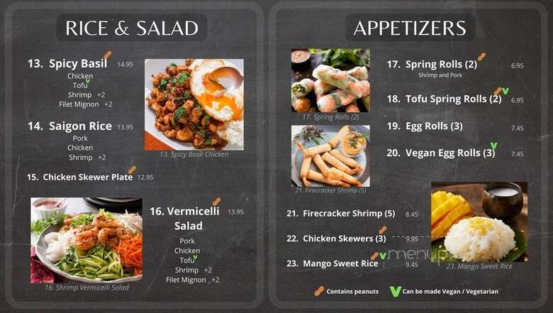 Lantern Vietnamese Cafe - Rancho Cucamonga, CA menu_pic