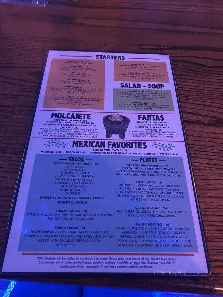El Jefe Tequilas Taco Cantina - Kissimmee, FL menu_pic