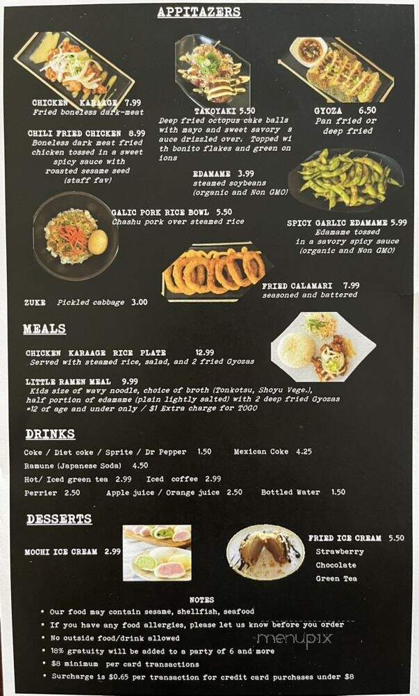 RamenKoko - Highland, CA menu_pic