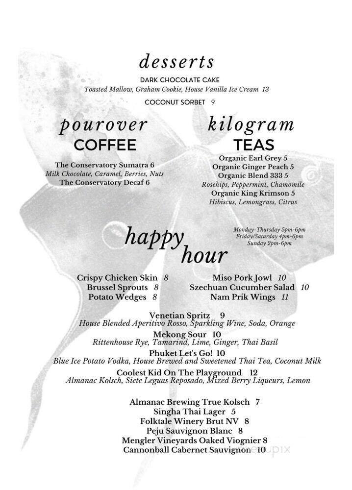 Piccalilli - Culver City, CA menu_pic