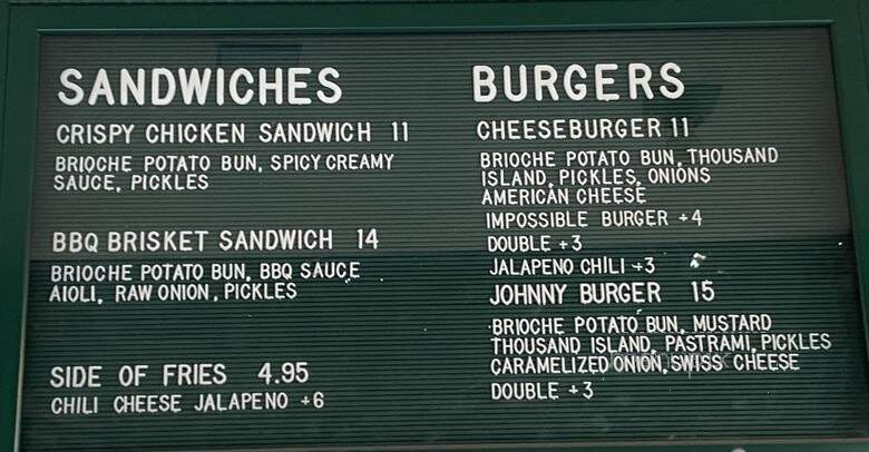 Johnny's West Adams - Los Angeles, CA menu_pic