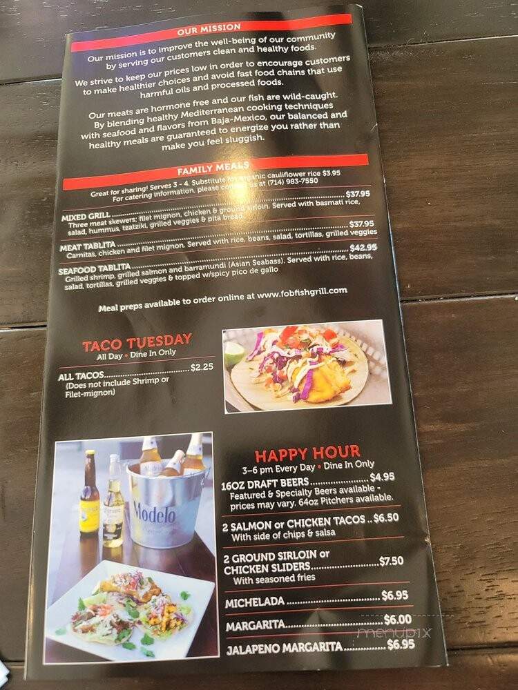 Off The Boat Fish Grill - Placentia, CA menu_pic