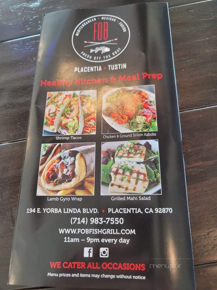 Off The Boat Fish Grill - Placentia, CA menu_pic