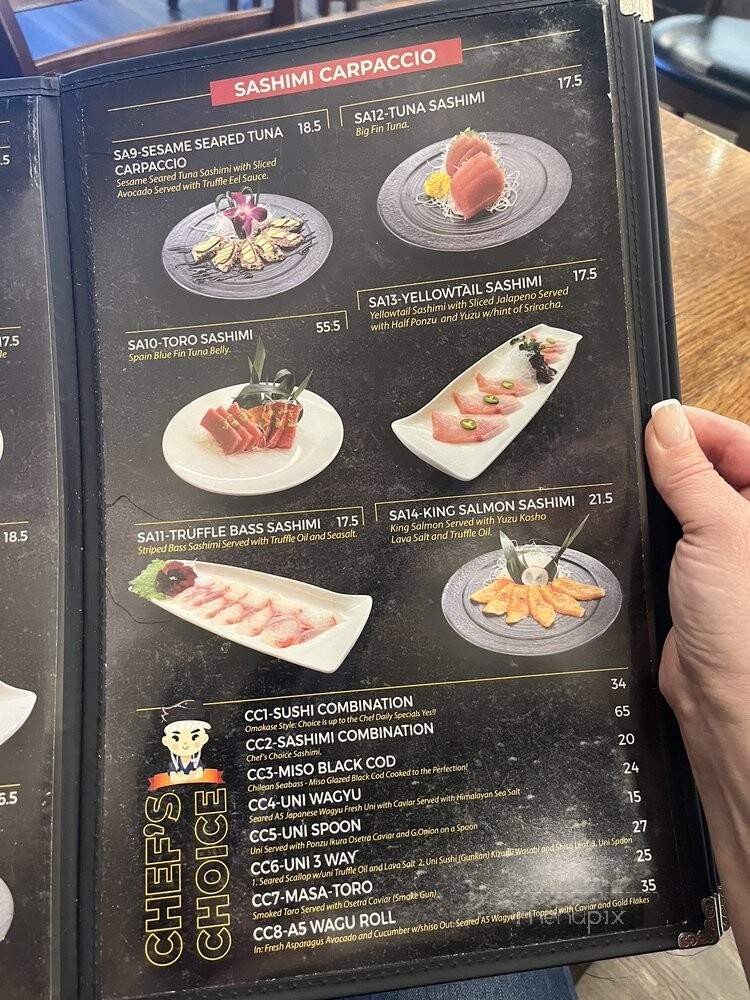 Catch Me Sushi - Los Angeles, CA menu_pic