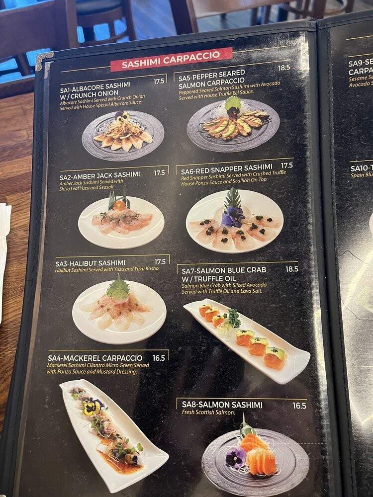 Catch Me Sushi - Los Angeles, CA menu_pic