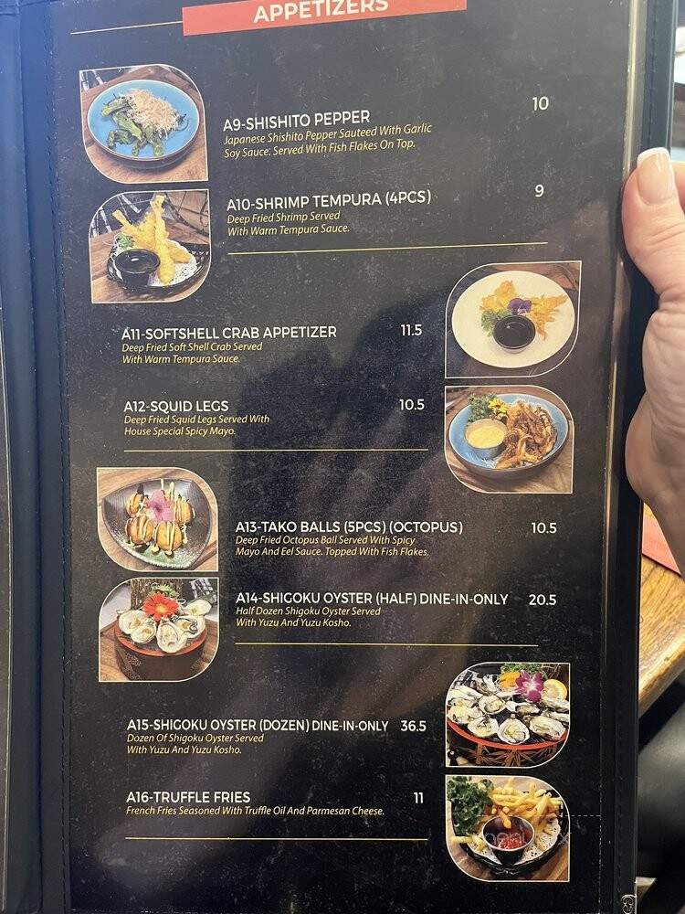 Catch Me Sushi - Los Angeles, CA menu_pic