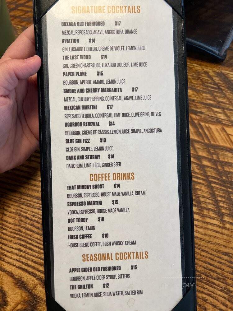 Turnstile Coffee Beer and Spirits - Austin, TX menu_pic