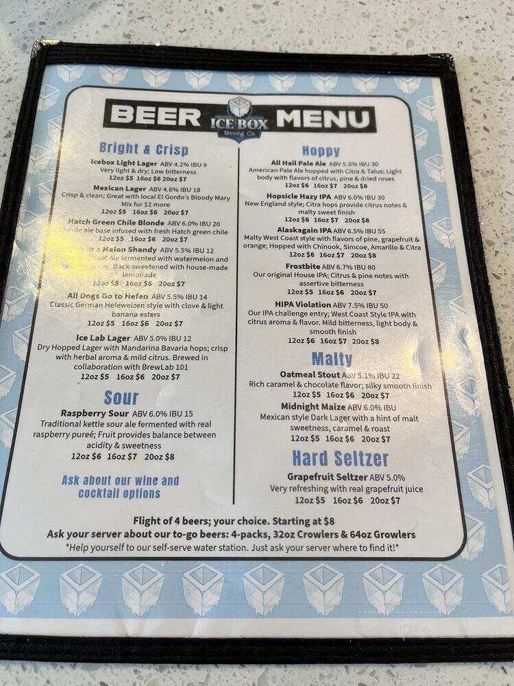 Icebox Brewing North Main Taproom - Las Cruces, NM