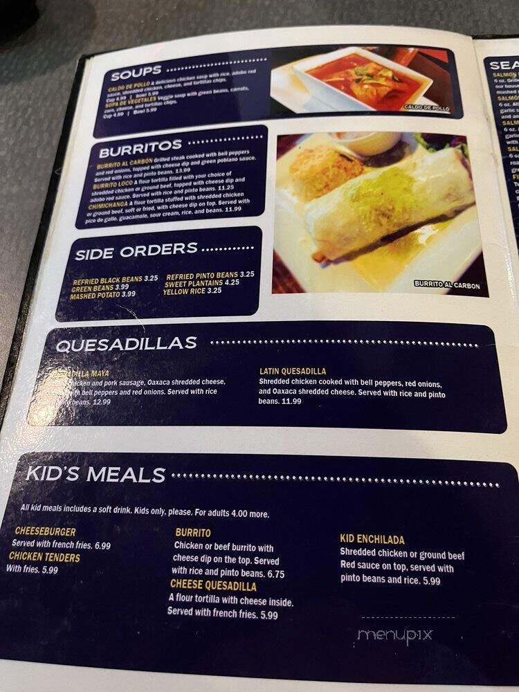 Las Margaritas - Louisville, KY menu_pic
