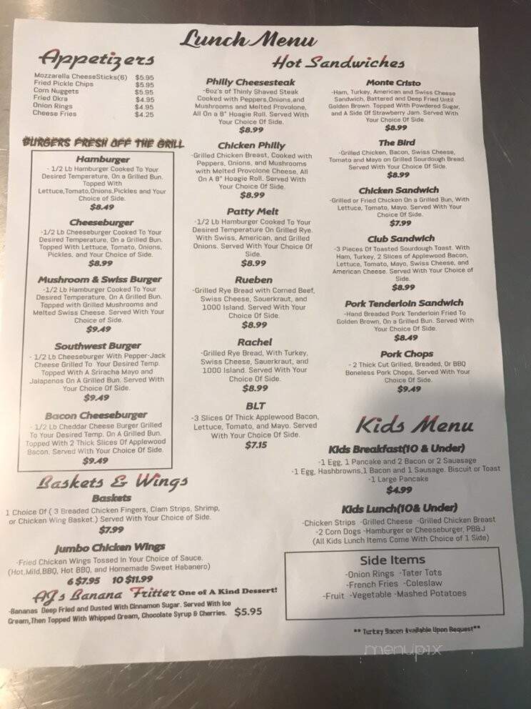 AJ's Diner - Washington, NC