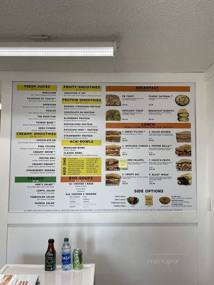 Grab'n'grow - Fernandina Beach, FL menu_pic
