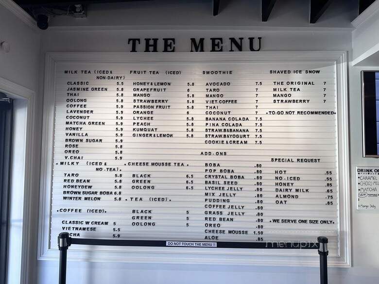 H2O by Got-Tea - Pinellas Park, FL menu_pic