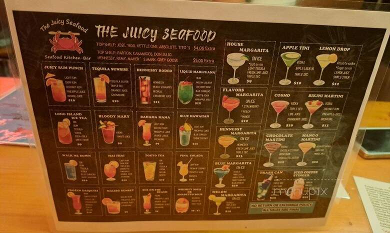 The Juicy Seafood - Birmingham, AL menu_pic
