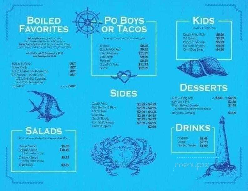 The Catch - Houston, TX menu_pic