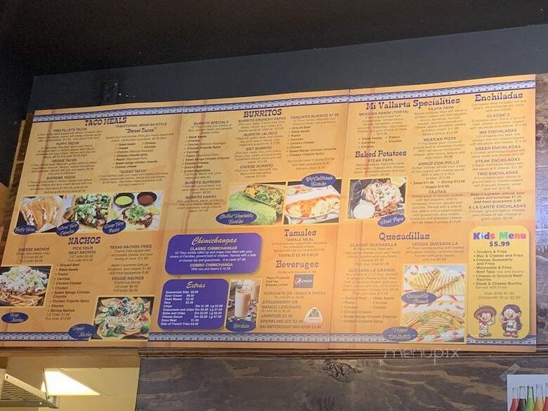Mi Vallerta Mexican Speedy Food - Gaylord, MI menu_pic