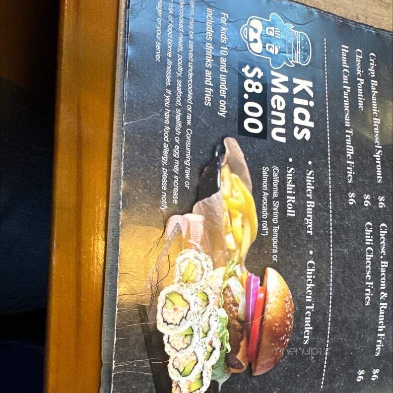Blacow - Charlotte, NC menu_pic