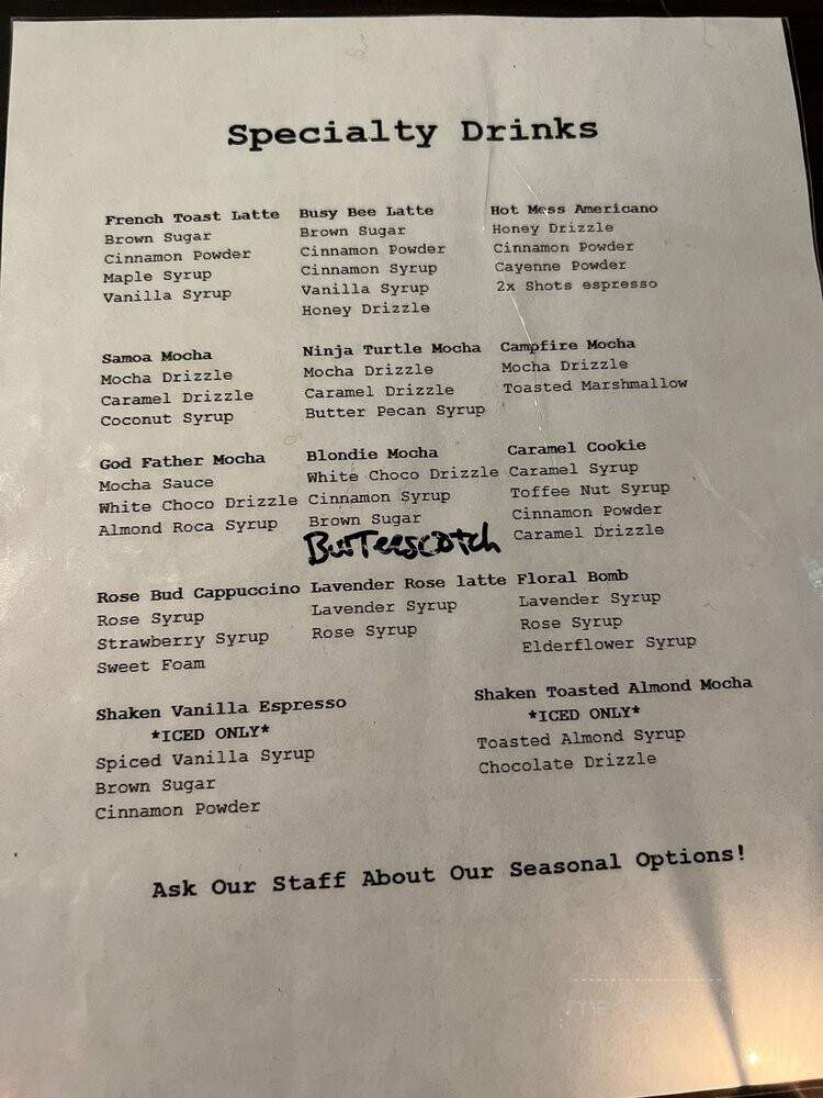 Lucky Cup Coffee Shop - Virginia Beach, VA menu_pic