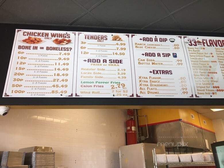 Wings World - Cedar Hill, TX menu_pic