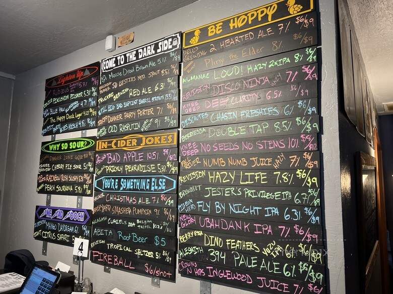 The Hoppy Duck - Truckee, CA menu_pic