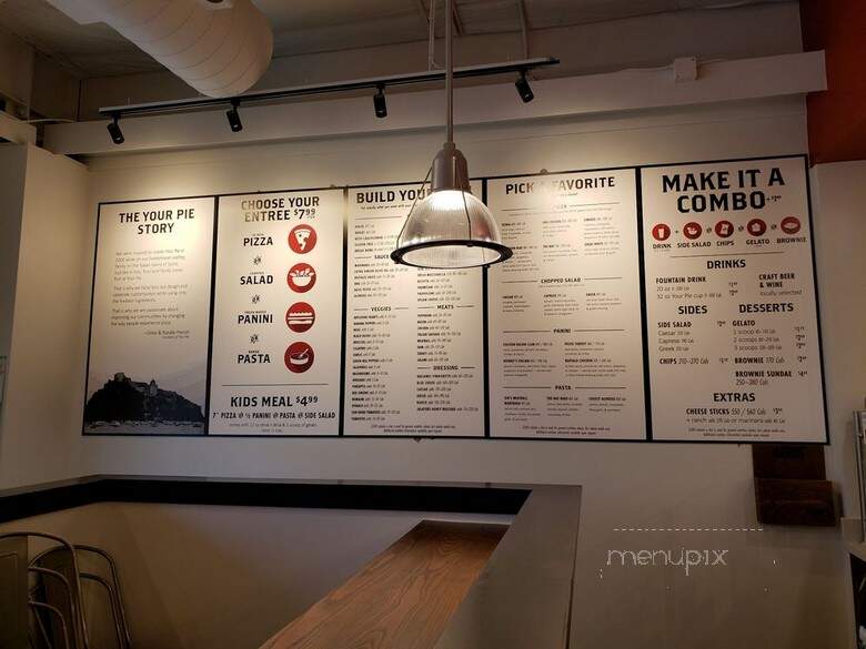 Your Pie - Conway, AR menu_pic