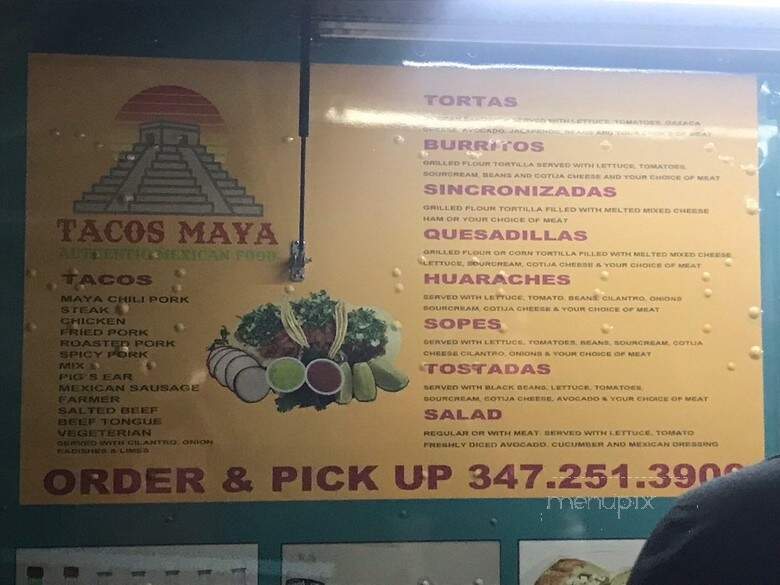Tacos Maya - Jamaica, NY menu_pic