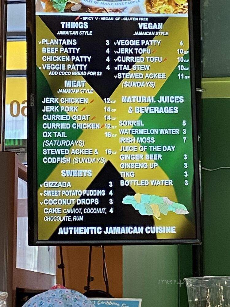 One Love Ma Maebelle's Cafe - Worcester, MA menu_pic