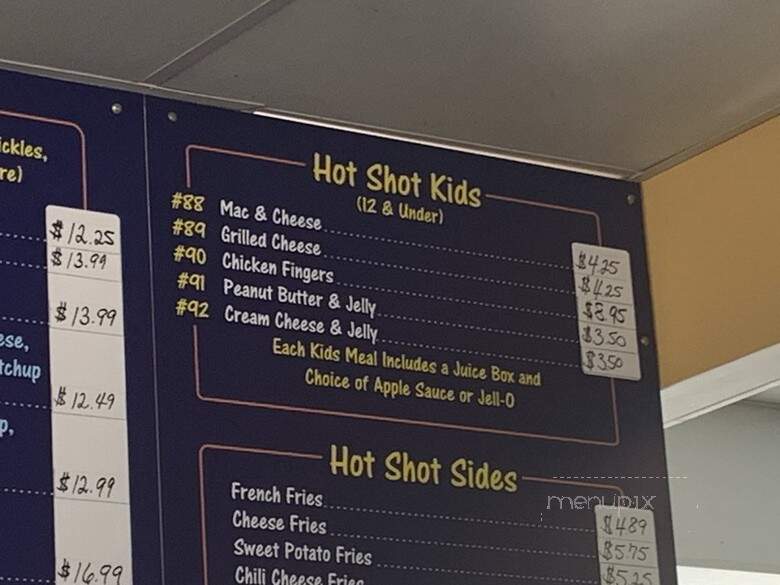 Hot Shot Subs - Millstone, NJ menu_pic