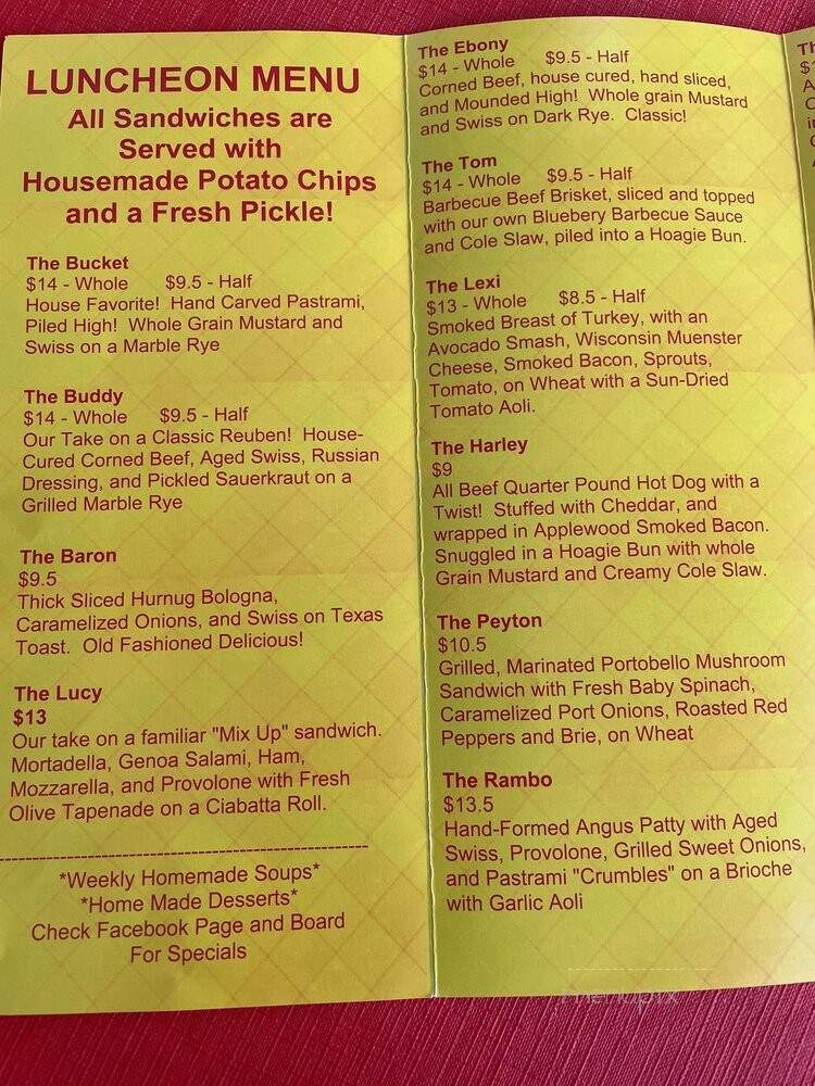 Buckets Eatery - Madeira Beach, FL menu_pic