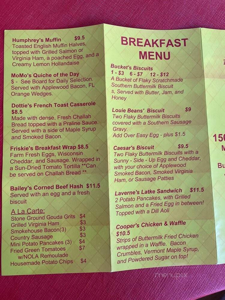 Buckets Eatery - Madeira Beach, FL menu_pic