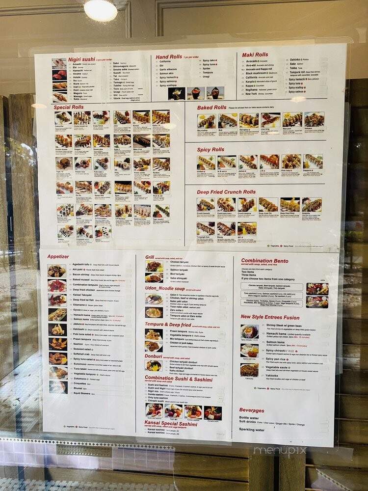 Kansai-Hayward - Hayward, CA menu_pic