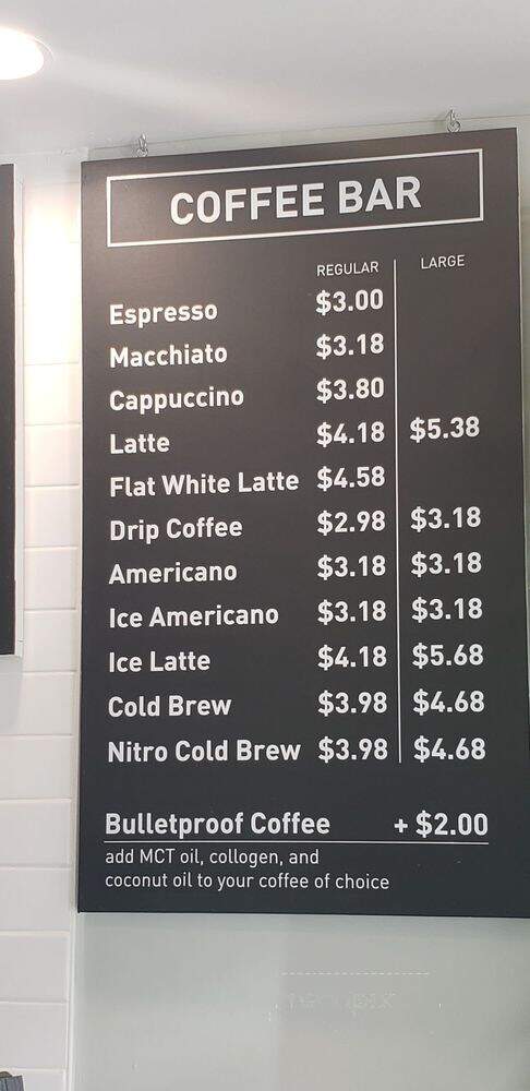 Zeleno Cafe - Washington, DC menu_pic