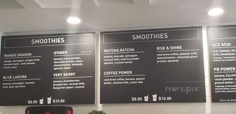 Zeleno Cafe - Washington, DC menu_pic