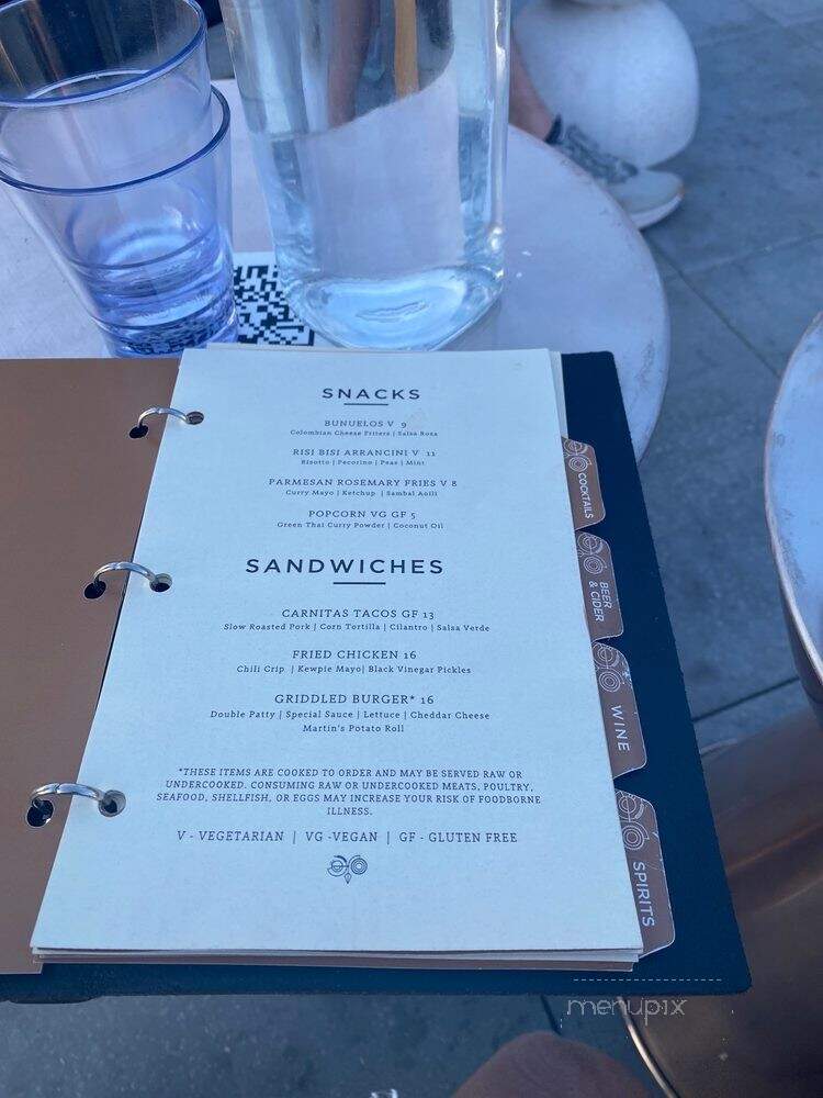 The Dial at 907 Main - Cambridge, MA menu_pic