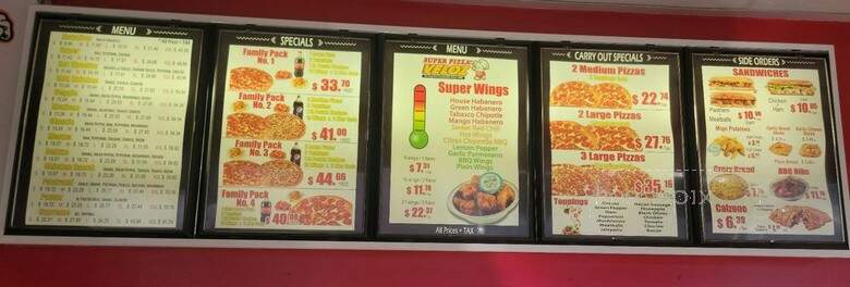 Super Pizza Veloz - South El Monte, CA menu_pic