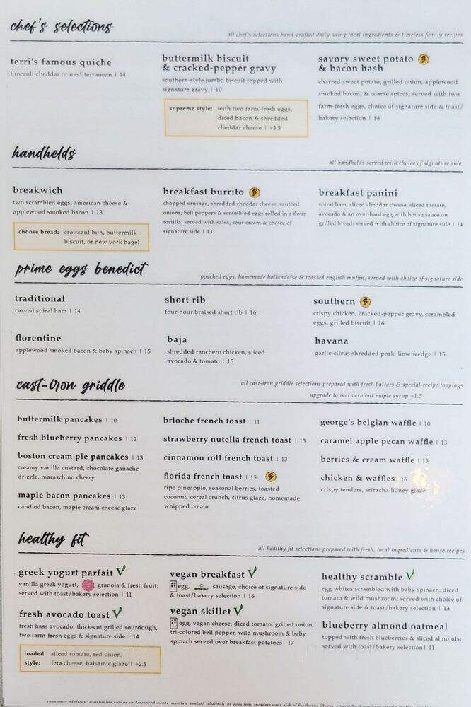 The Breakfast Company - Bradenton, FL menu_pic