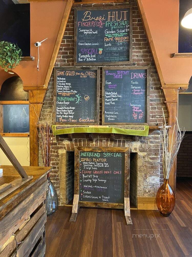 Braai Hut - Bethlehem, PA menu_pic