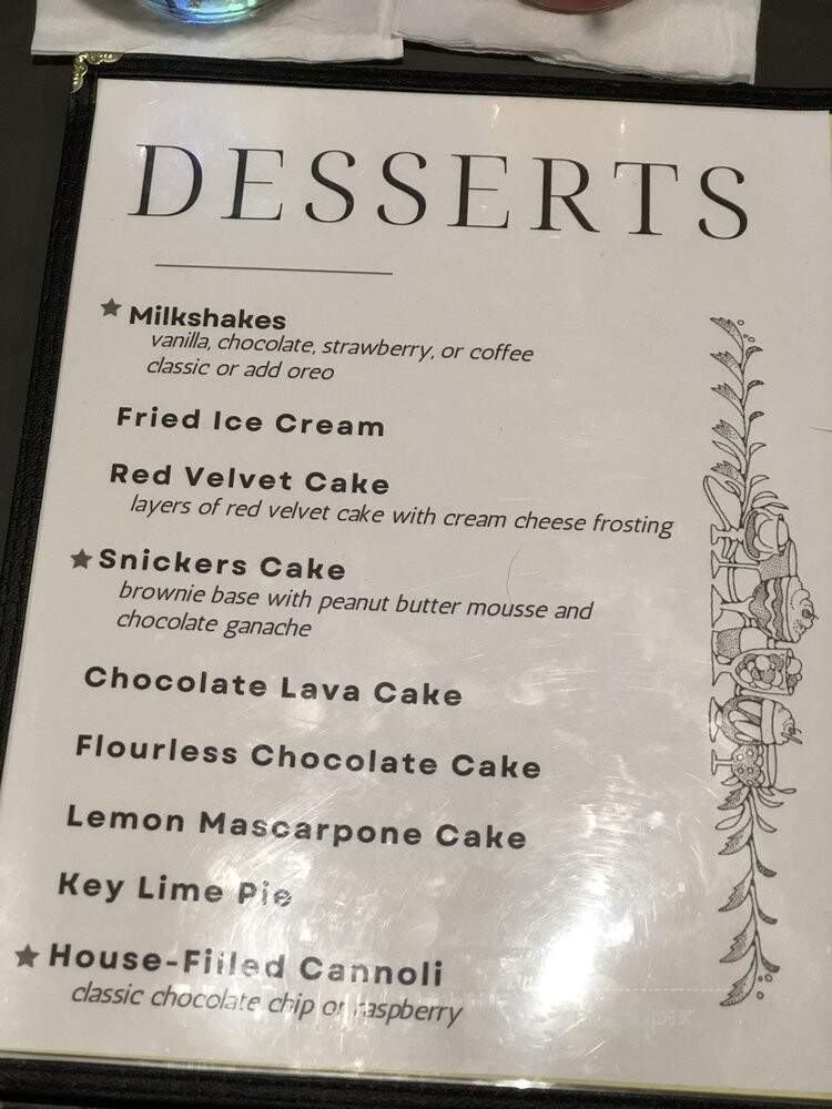 Atrium On Main - Pawtucket, RI menu_pic