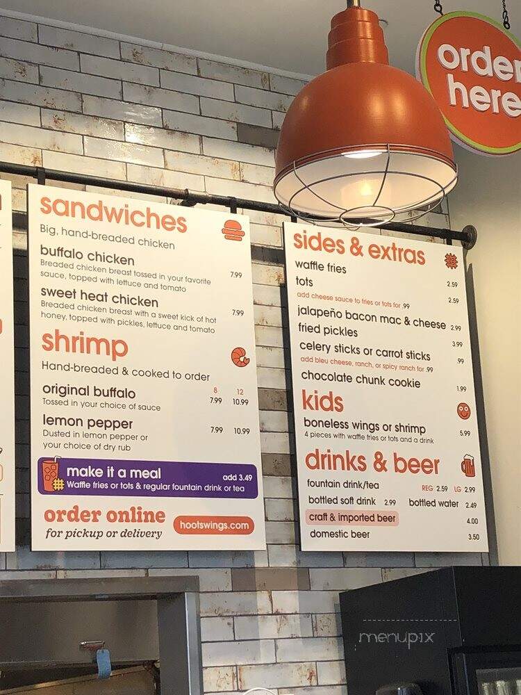 Hoots Wings - Peachtree Corners, GA menu_pic