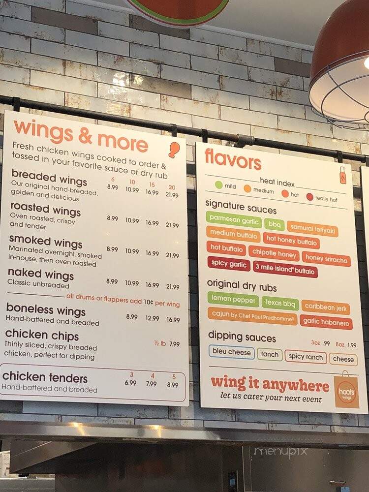 Hoots Wings - Peachtree Corners, GA menu_pic