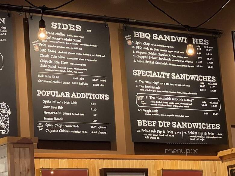 BBQ Pete's - Lakewood, WA menu_pic