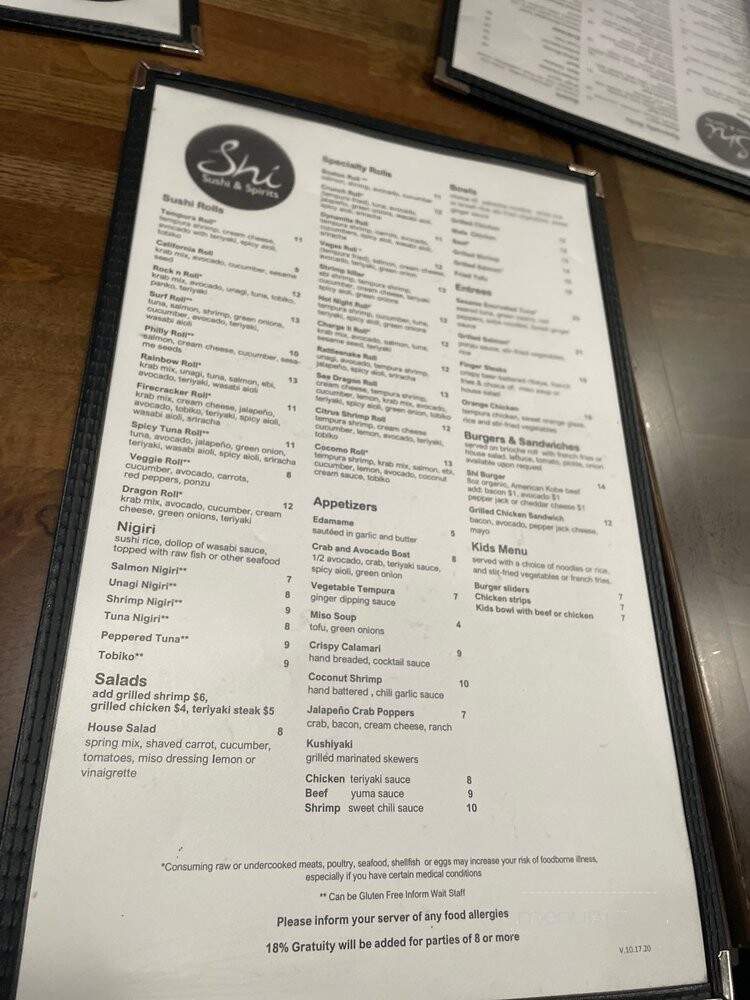Shi Sushi & Spirits - Caldwell, ID