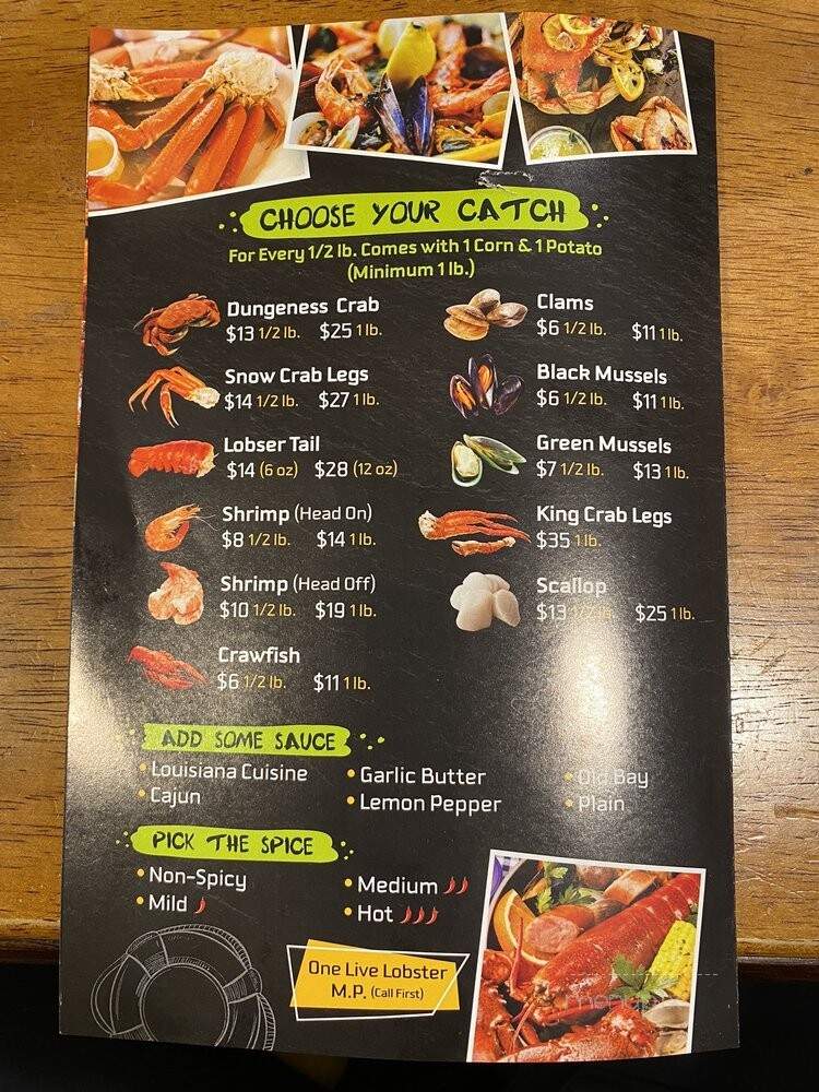The Boiling Palace - queens village, NY menu_pic