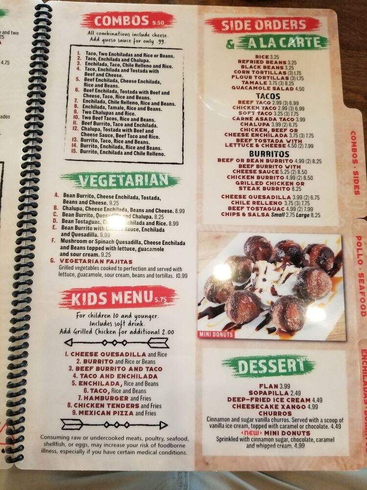 El Mariachi Mexican Restaurant & Cantina - Lexington, KY menu_pic